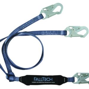 FallTech 82608 Shock Absorbing Lanyard Y-Leg